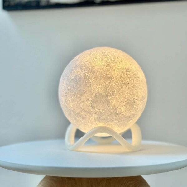 Lampka Luna White Organic Coral - obrazek 2