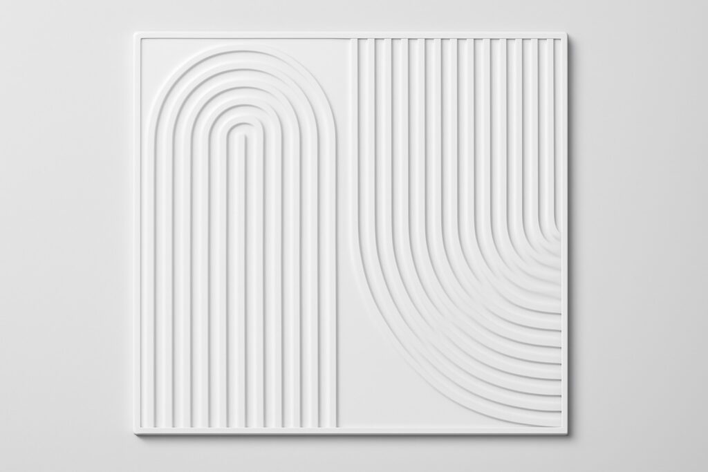 Panel ścienny Boho - White