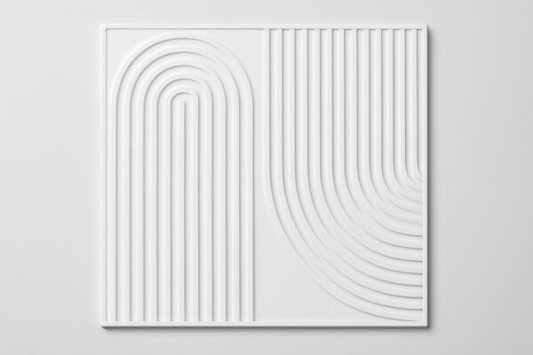 Panel ścienny Boho - White