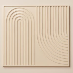 Panel ścienny Boho - Ivory