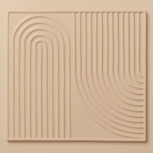 Panel ścienny Boho - Cappucino