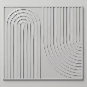 Panel ścienny Boho - Light Grey
