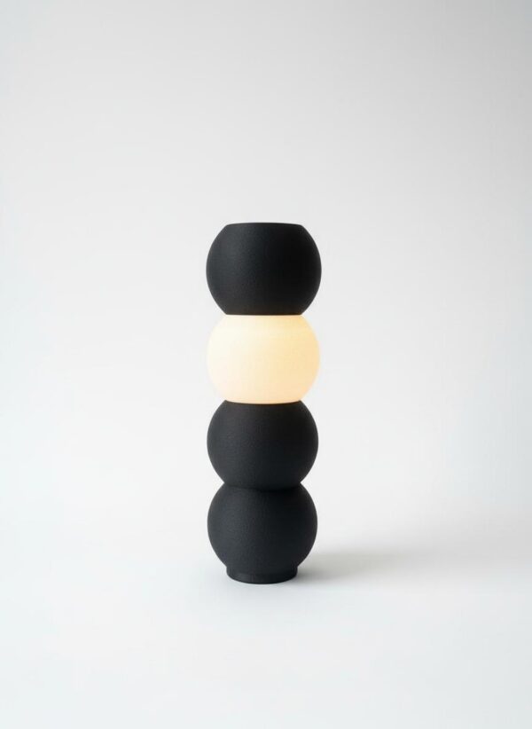 Lampka Bubble Black