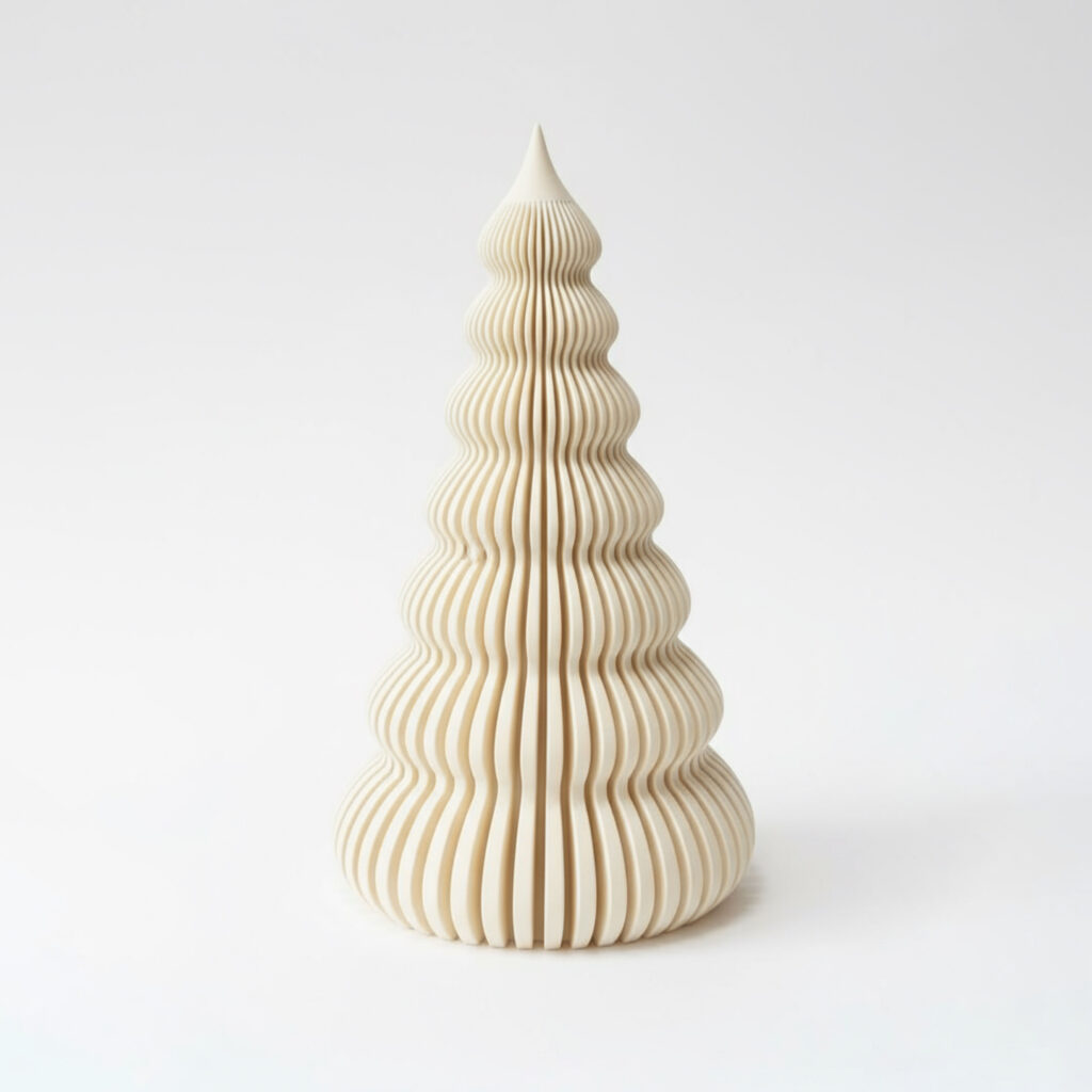 Choina migocząca LED 25cm, ivory