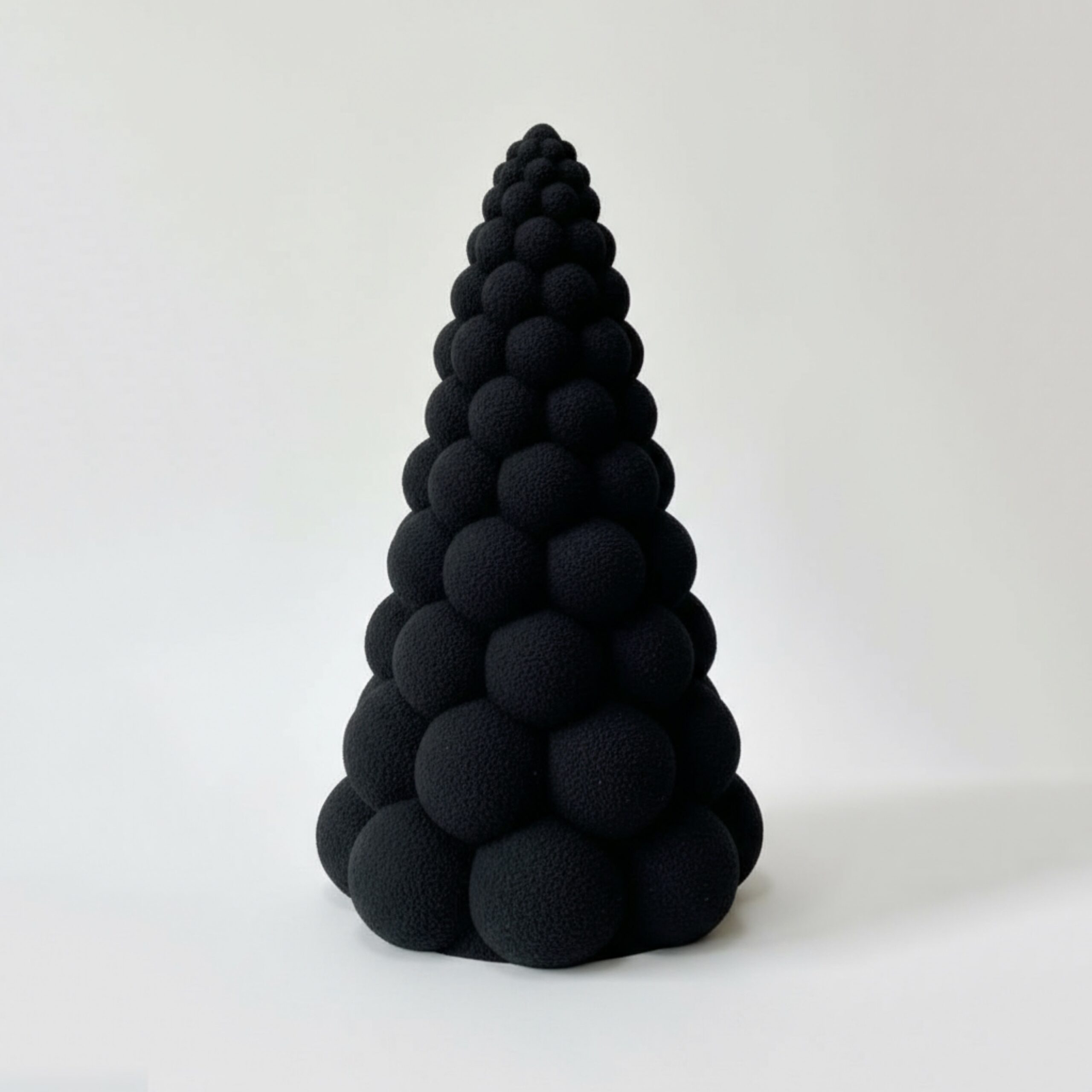 Choina Bombolina 25cm, tea light LED, czarna