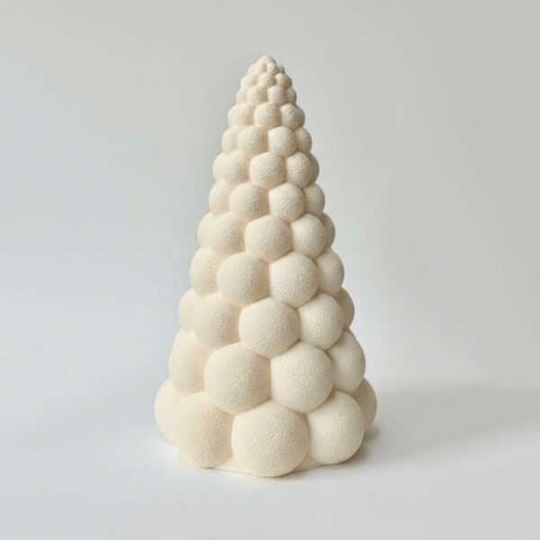 Choina Bombolina 25cm, tea light LED, ivory