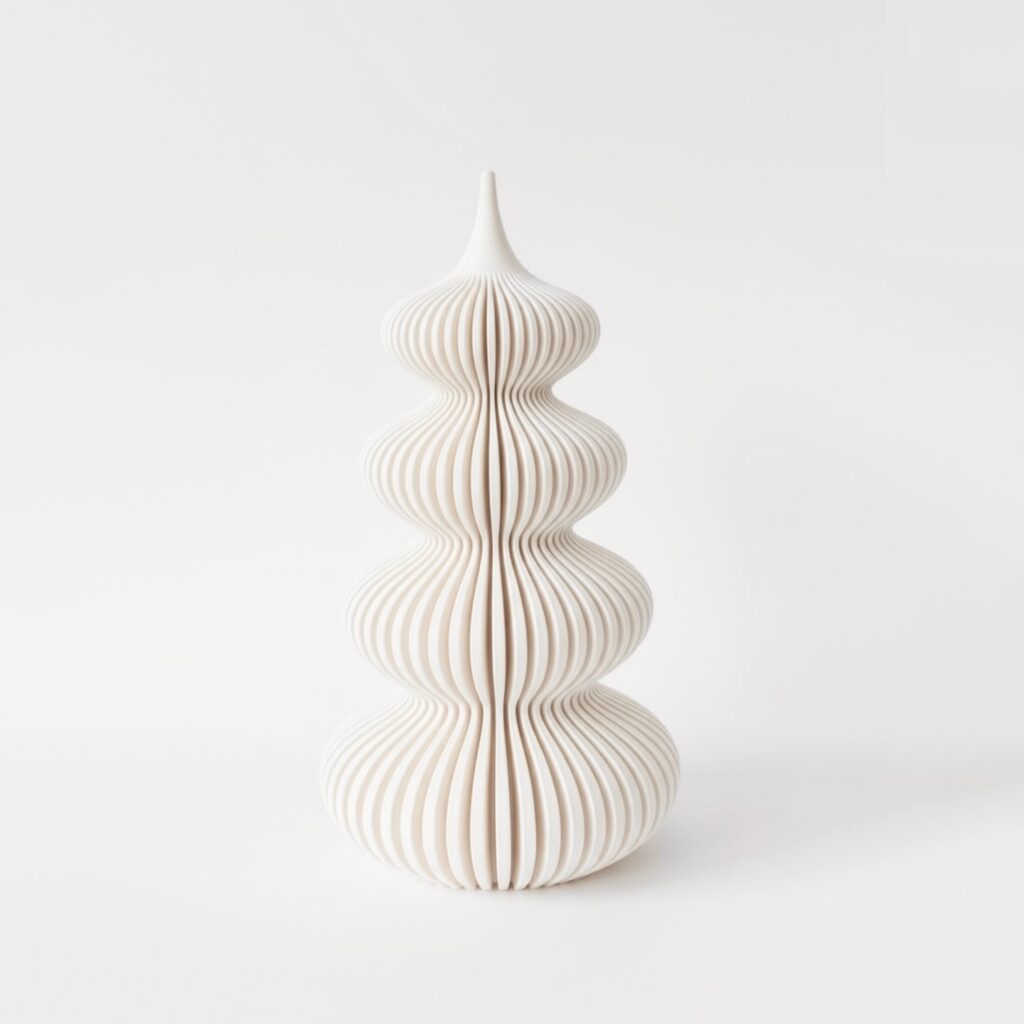 Choina Okrąglina migocząca LED - biała