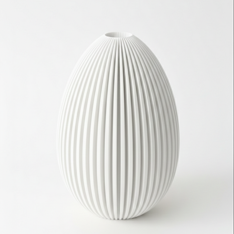 Strusie jajo 22cm migoczące (LED), białe