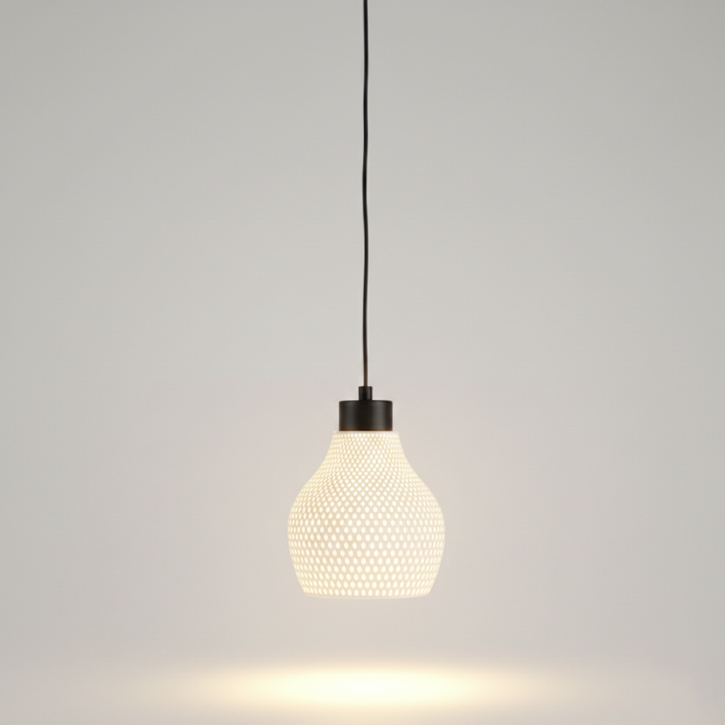 Nasza mała lampa wisząca, biała - obrazek 2