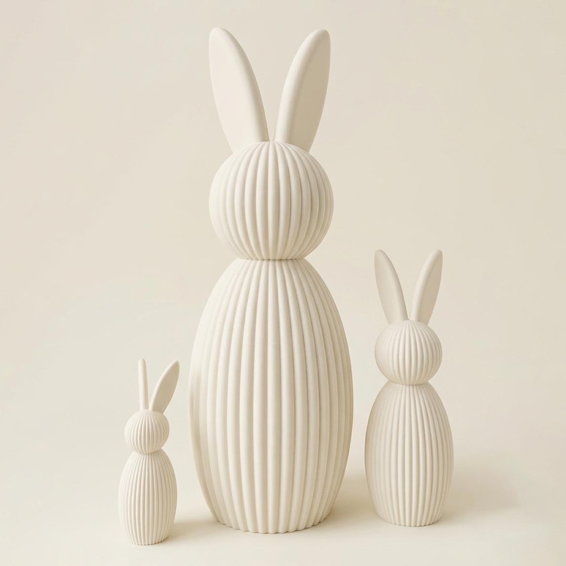 Gigazając Wielkanocny (pół metra), ivory - obrazek 3