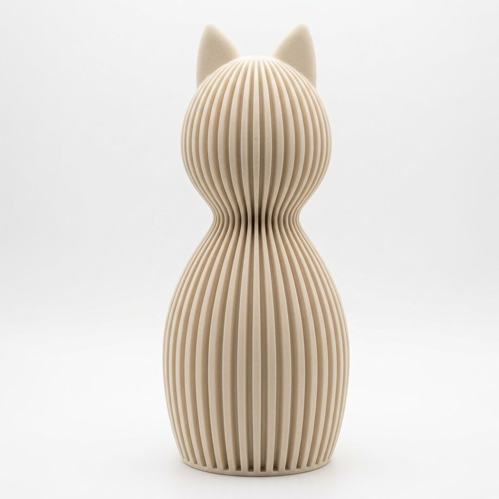 Statua Kotowości, ivory, 25cm